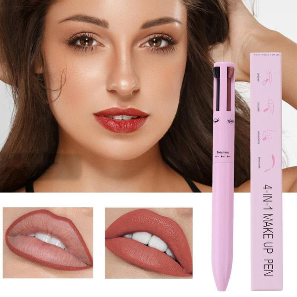 4 In 1 Waterproof Makeup Pen Eyebrow - Gadgetifyy