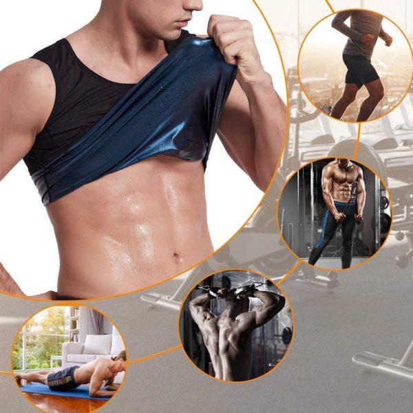 Polymer Sweat Shapewear Waist Slimming Trainer, Black - Gadgetifyy