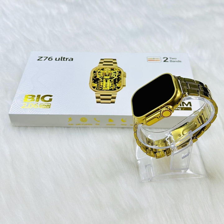 Z76 Ultra Watch – Gold Edition - Gadgetifyy