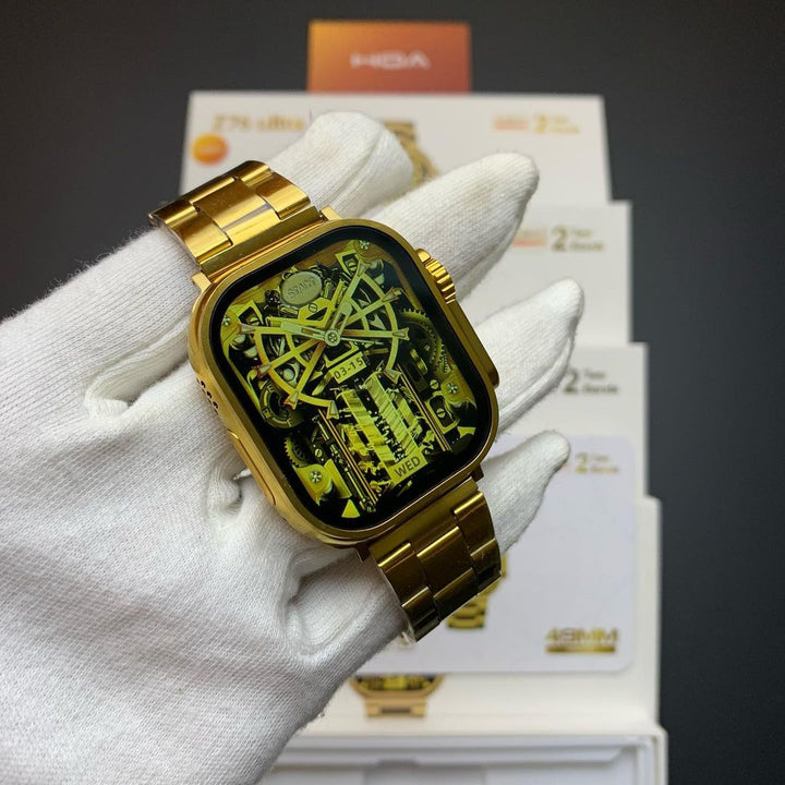 Z76 Ultra Watch – Gold Edition - Gadgetifyy