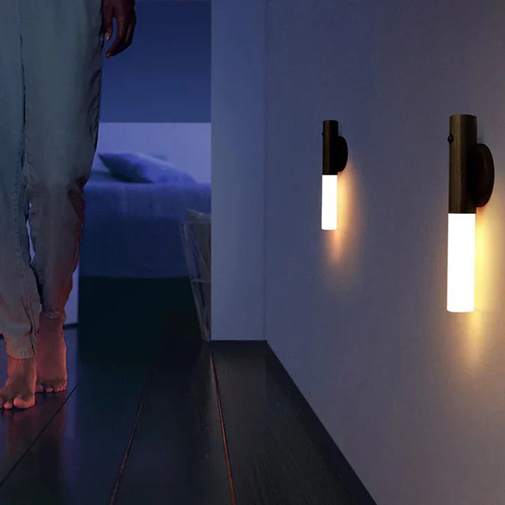 USB Rechargeable LED Motion Sensor Wall Light - Gadgetifyy