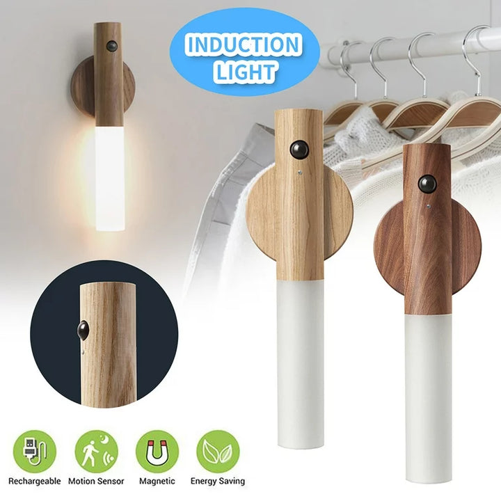 USB Rechargeable LED Motion Sensor Wall Light - Gadgetifyy