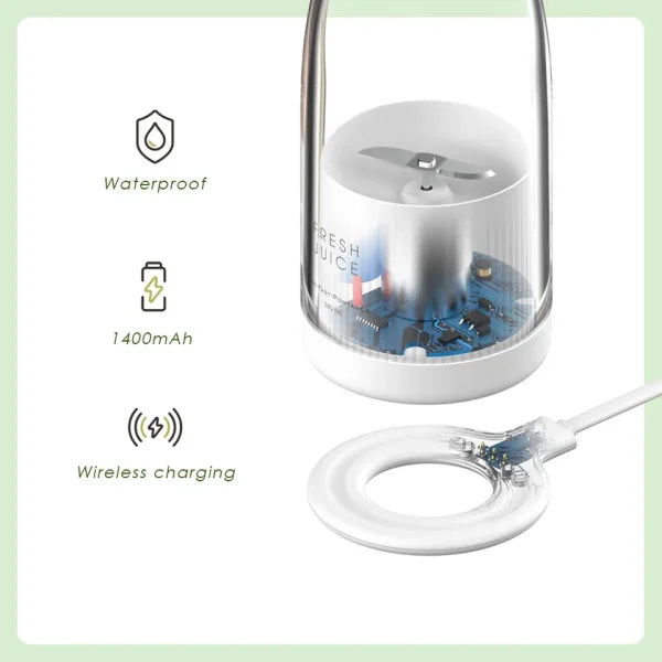 Mini Portable Blender Electric Fruit Juicer Mixers - Gadgetifyy