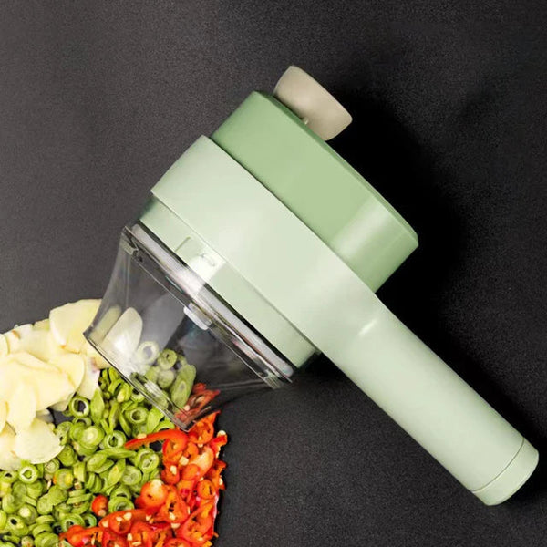 Electric Handheld Hammer Vegetable Cutter - Gadgetifyy