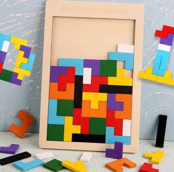 Wooden Puzzle Cubes: Educational Fun for Kids - Gadgetifyy