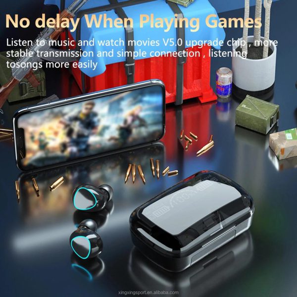 Wireless Bluetooth Earbuds: M10 Model - Gadgetifyy