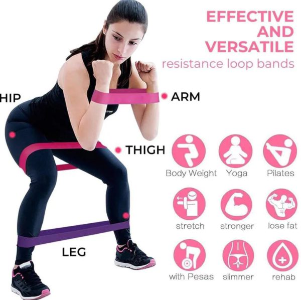 Versatile Loop Exercise Band For Gym, Home & Yoga - Gadgetifyy