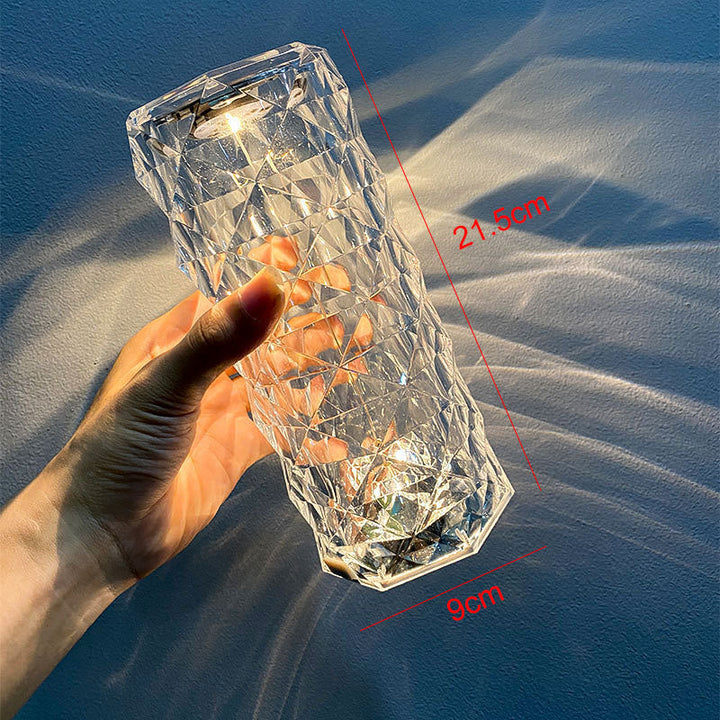 Rechargeable Diamond Crystal Lamp - Gadgetifyy
