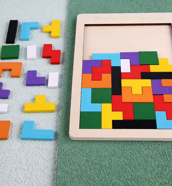 Wooden Puzzle Cubes: Educational Fun for Kids - Gadgetifyy