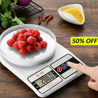 Electronic Digital Kitchen Scale Weight Machine - Gadgetifyy
